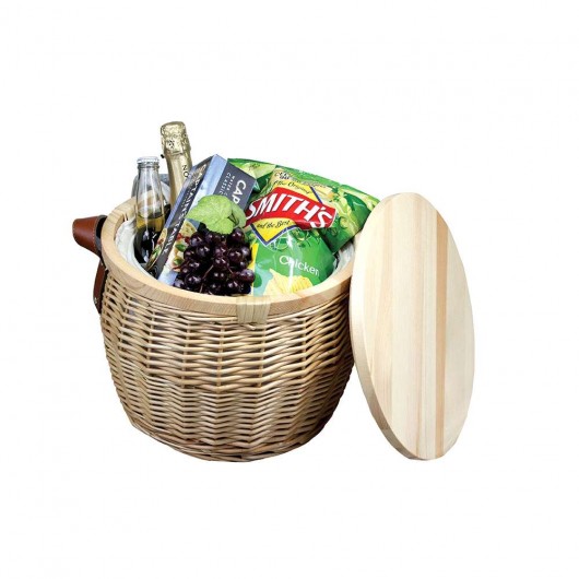 Promotional Wicker Basket Feature With Lid